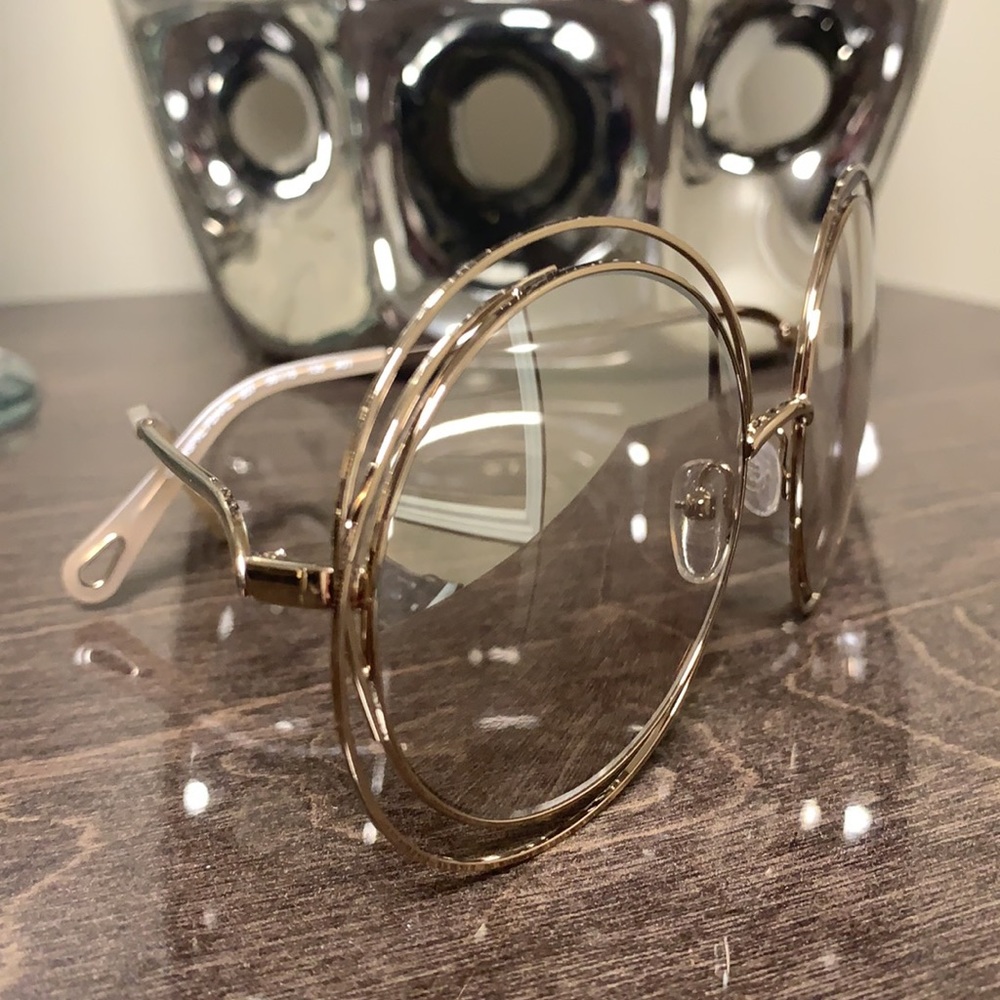 CHLOÉ Carlina Round Sunglasses - Picture 12 of 16